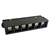 Panaled Foco para riel Albacete magnético (6 W, Negro, 5 ud.) | BAUHAUS