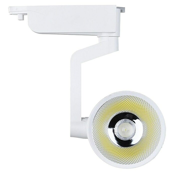 Led Hispania Foco LED para riel Prat (30 W, 10 x 20 cm, Blanco, 5 ud.) | BAUHAUS