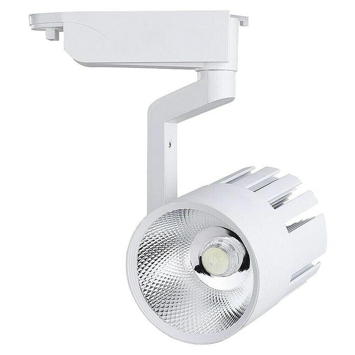 Led Hispania Foco LED para riel Prat (30 W, 10 x 20 cm, Blanco, 5 ud.) | BAUHAUS