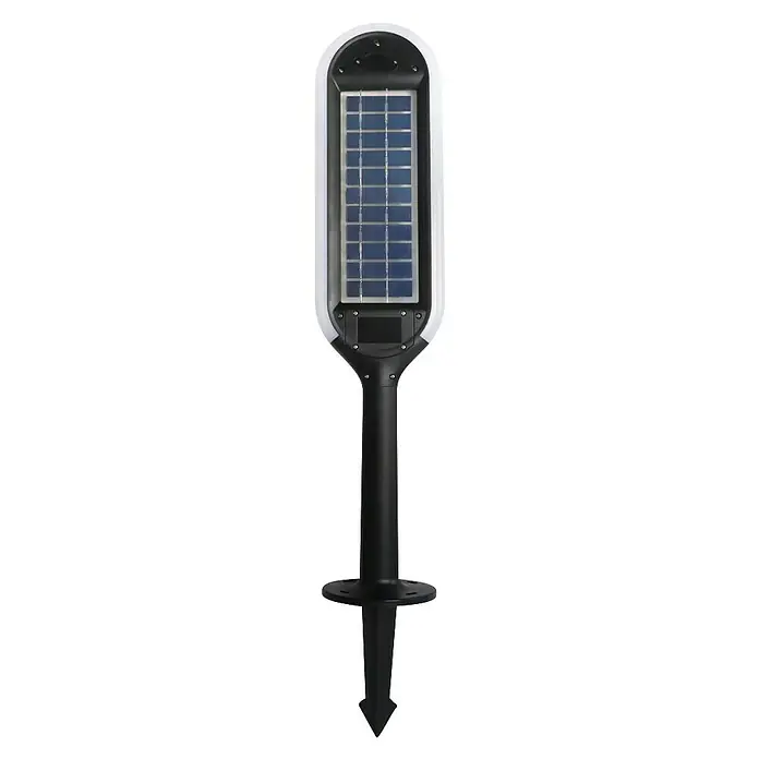 Baliza exterior LED solar Denia - 3 W, Blanco neutro - Lámpara solar para jardín: Una solución de iluminación elegante y ecológica para su jardín.