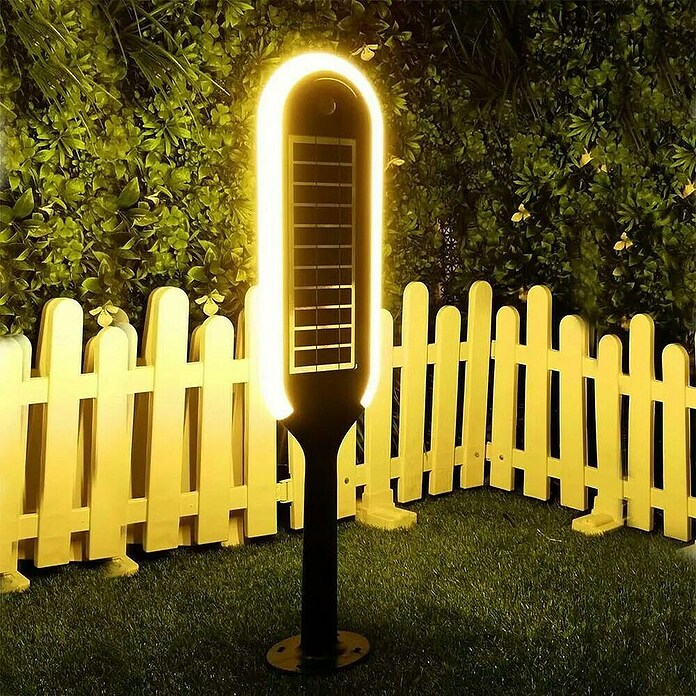 Baliza exterior LED solar Denia (3 W, Blanco neutro) | BAUHAUS