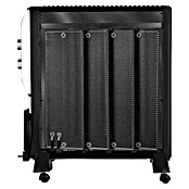 Purline Radiator elektrischer Glimmer (2 000 W, Schwarz/Rot) | BAUHAUS