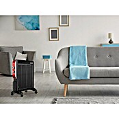 Purline Radiator elektrischer Glimmer (2 000 W, Schwarz/Rot) | BAUHAUS