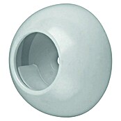 Zidni nosač za karnišu  (Promjer: 28 mm, Materijal: Drvo, Bijela) | BAUHAUS