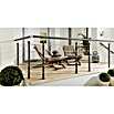 Treba Frewa Geländerset AG6 (Bodenmontage, Aluminium, Anthrazit, 1.500 mm)