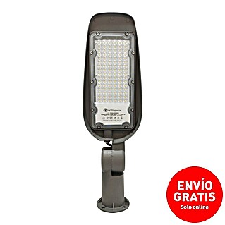 Panalight Farola LED Eko (50 W, 8 x 15,12 x 48,65 cm, Gris, 5.000 lm, 4.000 K, IP65)