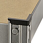 Regalux Kovinski regal  (V x Š x G: 76 x 76 x 38 cm, Nosilnost na polico: 140 kg, Število polic: 2 kos, Priklop, Siva) | 1230 - Metallregale | AAFA - Regale | AAF - Regalsysteme | AA - Eisenwaren | A - Eisenwaren | BAUHAUS