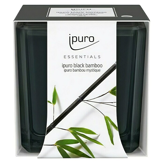 Ipuro Essentials Mirisna svijeća u čaši  (Black Bamboo, 125 g) | BAUHAUS