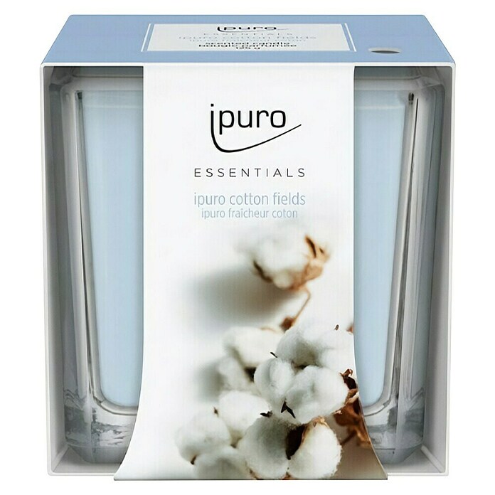 Ipuro Essentials Dišeča sveča v kozarcu Cotton Fields  (125 g) | 8479 - Raumdüfte | IDDL - Kerzen /Düfte | IDD - Trendy | ID - Trendy | I - Stadtgarten | BAUHAUS