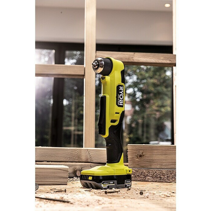 Ryobi ONE+HP Taladro atornillador angular de batería RAD18C-0 (18 V, Sin batería, 40 Nm) | BAUHAUS