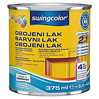 swingcolor Pisani lak Osnova 4 (Bela, 375 ml, Svileni mat)