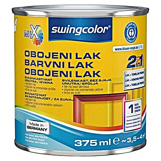 swingcolor Pisani lak Osnova 1 (Bela, 375 ml, Svileni mat)