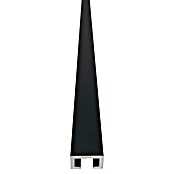 Camargue Profil Zamjenska šina za Varion sustav za pohranu  (D x Š x V: 1,2 x 1,2 x 21 cm, Crna, Aluminij) | BAUHAUS