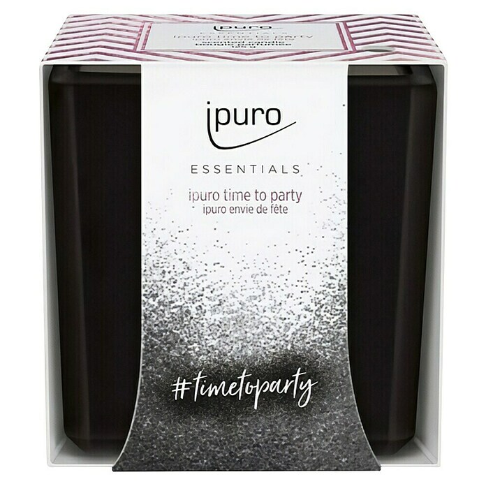 Ipuro Essentials Dišeča sveča v kozarcu Time to party  (125 g) | 8479 - Raumdüfte | IDDL - Kerzen /Düfte | IDD - Trendy | ID - Trendy | I - Stadtgarten | BAUHAUS