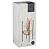 Mica Decorations Vaza Jamey  (Ø x V: 17 x 31 cm, Prozirno, crna, S postoljem) | BAUHAUS