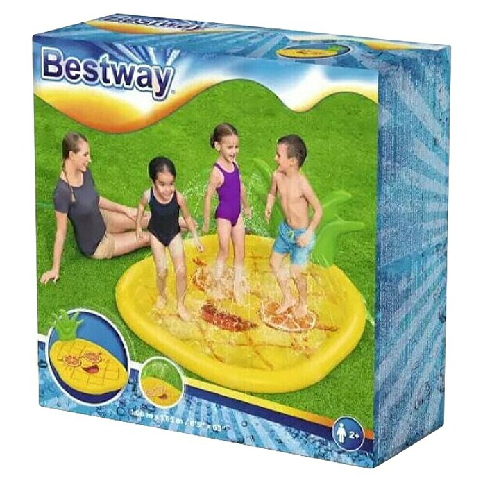 Bestway Zračna blazina Sunny Pineaple  (Do x Š: 196 x 165 cm) | 8308 - Aufblasartikel | ICIC - Pools / Whirlpools Zubehör | ICI - Pools & Zubehör | IC - Freizeit im Garten | I - Stadtgarten | BAUHAUS