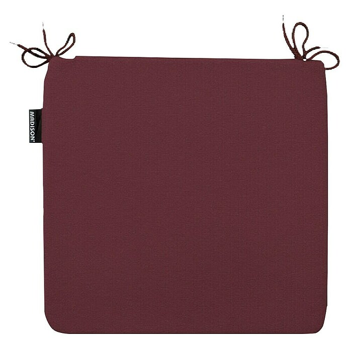 Madison Sedežna blazina Panama  (Do x Š x V: 40 x 40 x 3 cm, Bordo) | 8294 - Sitzkissen Outdoor | ICEB - Auflagen Kissen | ICE - Outdoorkissen/Auflagen | IC - Freizeit im Garten | I - Stadtgarten | BAUHAUS
