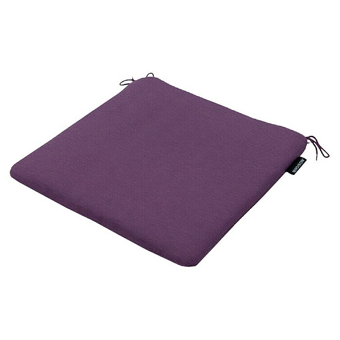 Madison Sedežna blazina Panama  (Do x Š x V: 40 x 40 x 3 cm, Vijolična) | 8294 - Sitzkissen Outdoor | ICEB - Auflagen Kissen | ICE - Outdoorkissen/Auflagen | IC - Freizeit im Garten | I - Stadtgarten | BAUHAUS