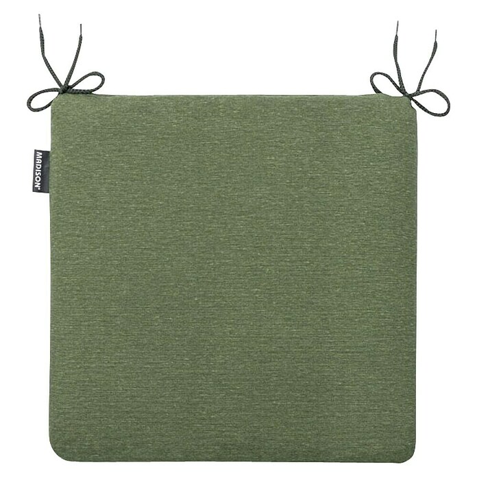 Madison Jastuk za sjedenje Panama  (D x Š x V: 40 x 40 x 3 cm, Zelena, 50 % pamuk, 45 % poliester, 5 % ostali materijali) | BAUHAUS