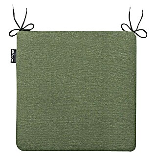 Madison Jastuk za sjedenje Panama (D x Š x V: 40 x 40 x 3 cm, Zelena, 50 % pamuk, 45 % poliester, 5 % ostali materijali)