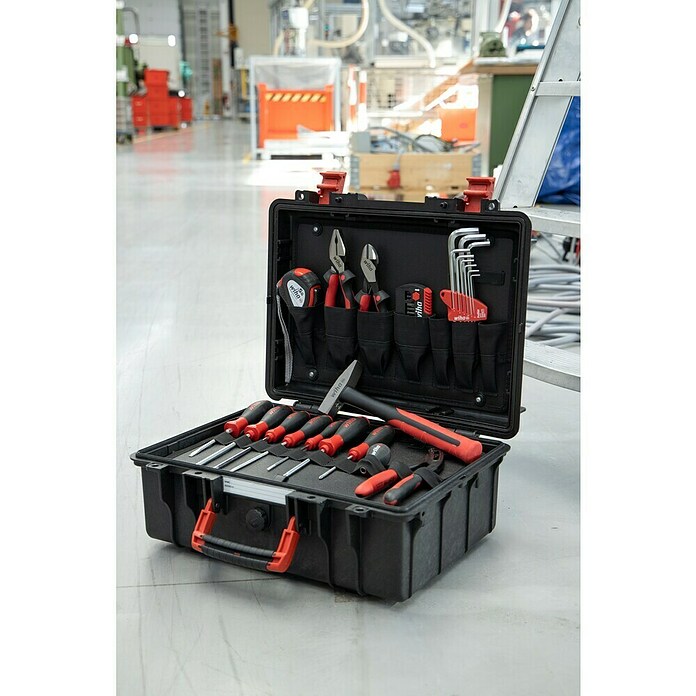 Wiha Maletín de herramientas Basic L Mechanic (L x An x Al: 457 x 367 x 189,5 mm, 36 pzs.) | BAUHAUS