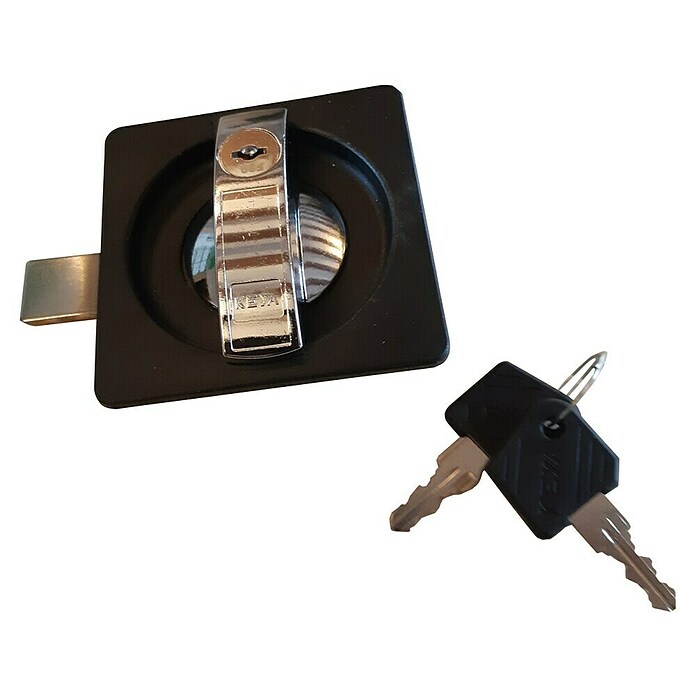 Simonrack Simonlocker Cerradura con doble expansión (Negro)