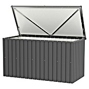 Tepro Garten-Aufbewahrungsbox Store XL (B x T x H: 184,3 x 90 x 93,8 cm, Anthrazit, Stahl) | BAUHAUS