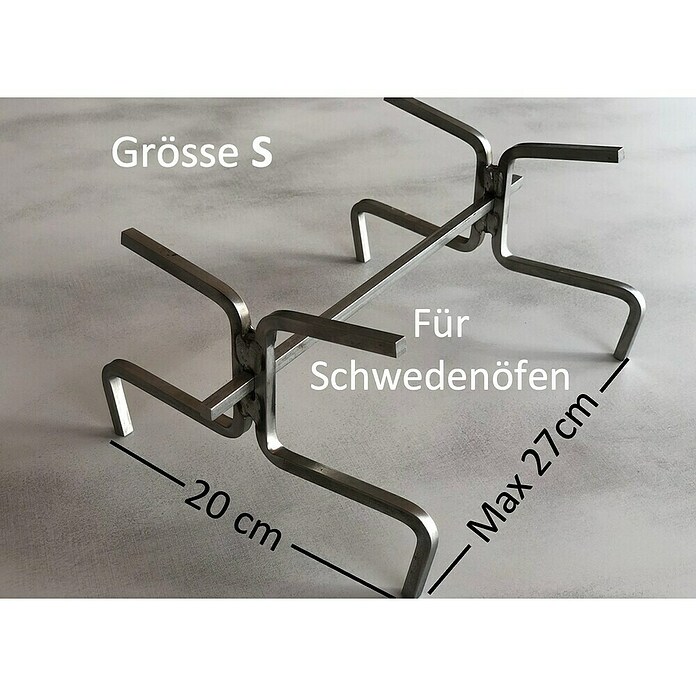 Swiss Cobra Abbrandständer für Schwedenöfen