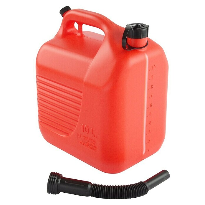 Bidón de plástico para carburante (Capacidad: 10 l)