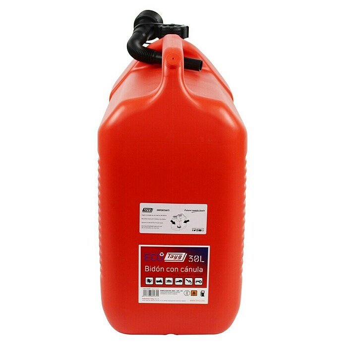 Bidón para carburante (30 l, Rojo)