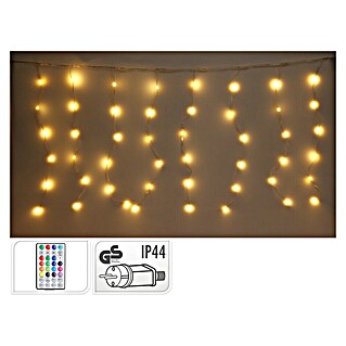 Decoratieve led-kerstverlichting Ijspegels LED 240 (Zwart, Op netstroom, Led, Aantal lichtbronnen: 240 st.)