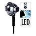 Decoratieve led-kerstverlichting Projector Sneeuweffect 