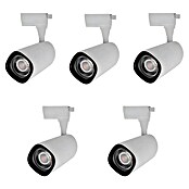 Led Hispania Foco LED para riel Nor (40 W, Blanco cálido, 5 ud., Blanco, 3.000 K) | BAUHAUS
