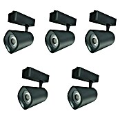 Led Hispania Foco LED para riel Nor (40 W, Blanco cálido, 5 ud., Negro, 3.000 K) | BAUHAUS