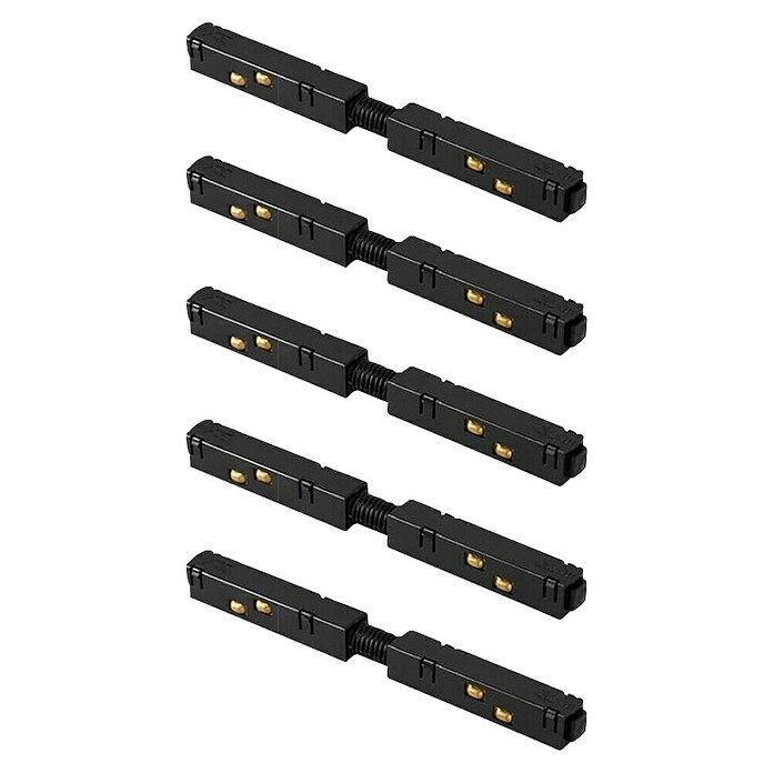 Panaled Conector magnético (Negro, L x An x Al: 29,5 x 2 x 1,8 cm, 5 ud.) | BAUHAUS