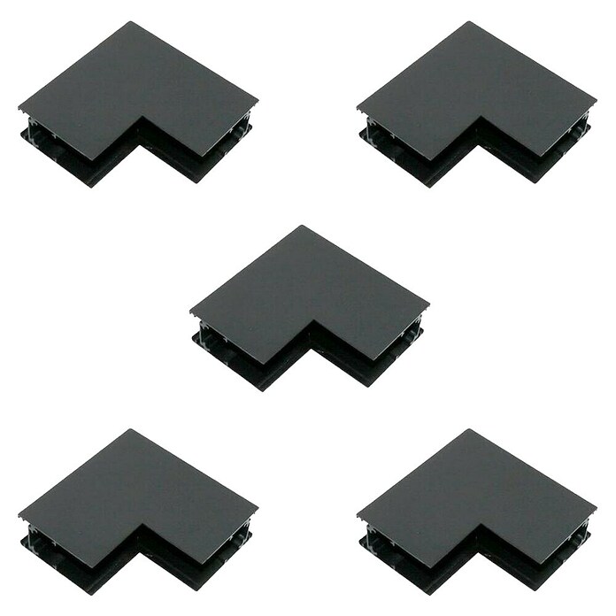 Led Hispania Conector magnético de ángulo invertido (5 ud., Aluminio) | BAUHAUS