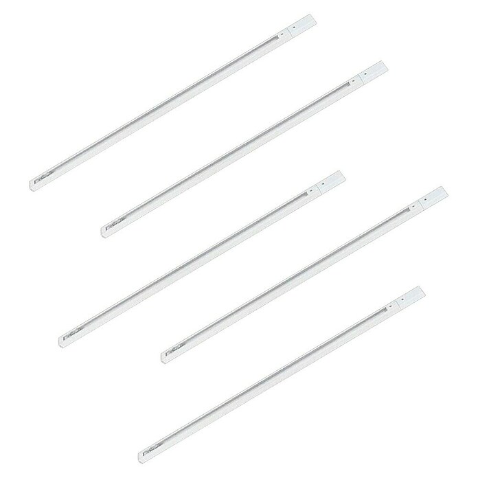 Led Hispania Carril monofásico (L x An x Al: 2 x 4,2 x 218 cm, Blanco, 5 ud.) | BAUHAUS