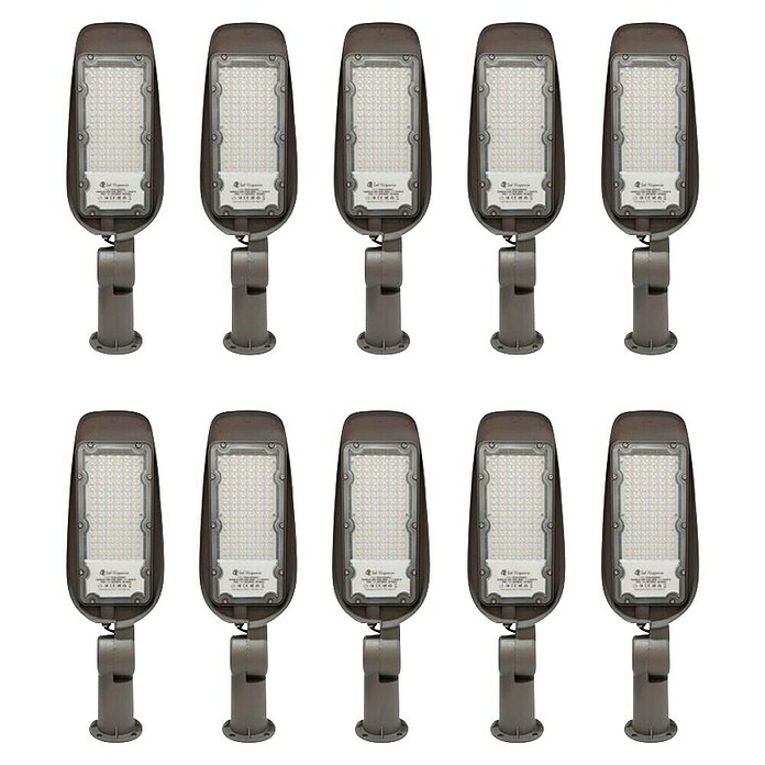 Led Hispania Farola LED Eko (50 W, 8 x 15,12 x 48,65 cm, Gris, 5.000 lm, 4.000 K, 10 ud.) | BAUHAUS