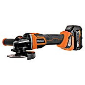 Toolson Amoladora angular de batería PRO-AGBX (2 baterías, 4 Ah, Diámetro disco: 115 mm) | BAUHAUS