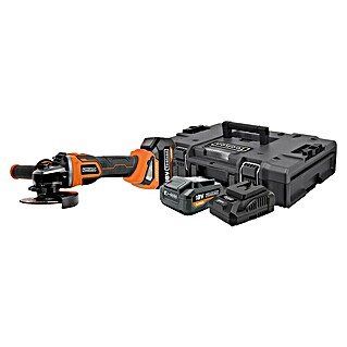 Toolson Amoladora angular de batería PRO-AGBX (18 V, 1 batería, 4 Ah, Diámetro disco: 115 mm)