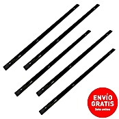 Led Hispania Carril bifásico (4,2 x 2 x 218 cm, Aluminio, Negro, 5 ud.) | BAUHAUS