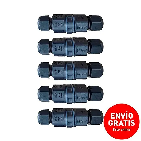 Led Hispania  Conector estanco 3 hilos