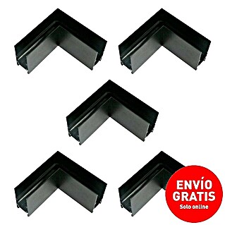 Led Hispania Conector en L magnético (5 ud., Aluminio)