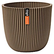 Capi Europe Lonec za sajenje Groove  (Ø x V: 16,5 x 15 cm, Rjava) | Okrasni cvetlični lonci | Cvetlični lonci | Posode za rastline | Vrt in prosti čas | Izdelki | BAUHAUS