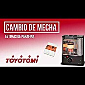 Toyotomi Estufa de parafina Zibro RS122 (2,2 kW, Volumen del depósito: 4 l, Nero) | BAUHAUS
