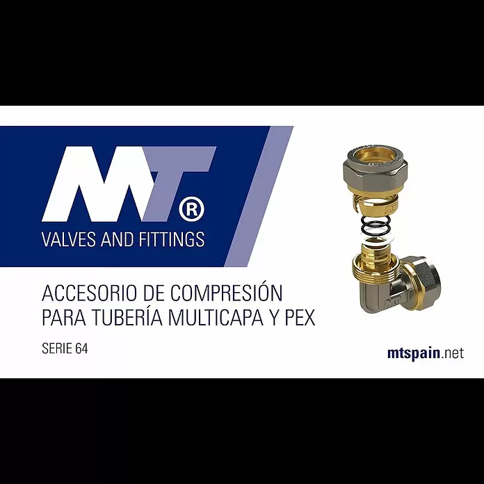 Isoltubex Te de compresión roscada H - 16 mm - Accesorio de compresin para tubera multicapa y PEX