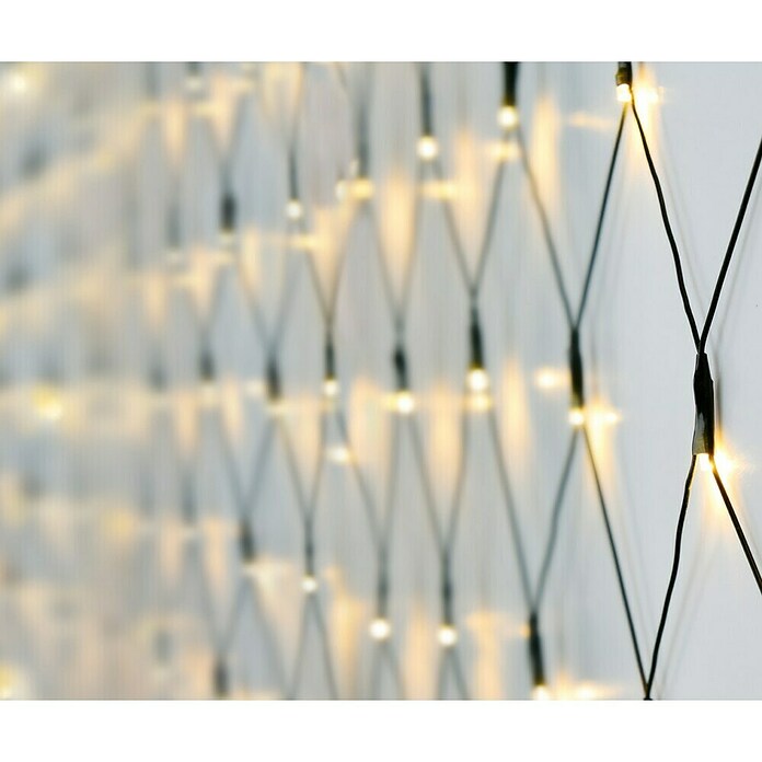 Decoratieve led-kerstverlichting Uitbreidingsset 160 LED (Groen, Op netstroom, Led, Aantal lichtbronnen: 160 st.) | BAUHAUS