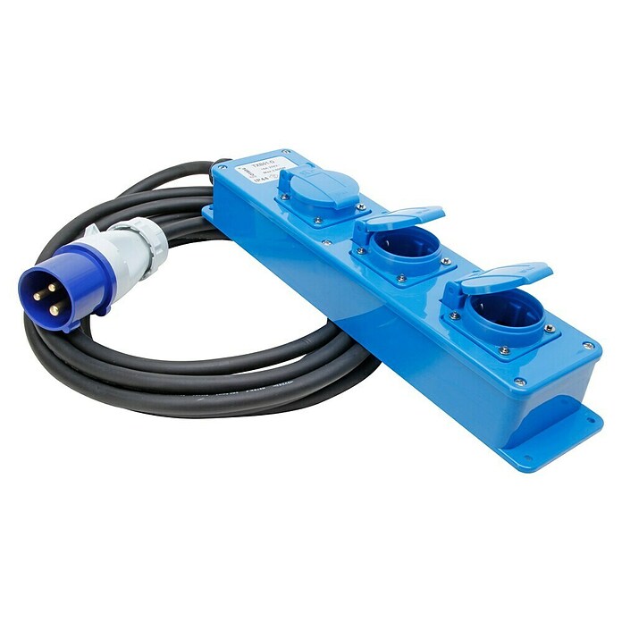 Kopp CEE camping-adapterkabel (Kabellengte: 5 m, Aantal polen: 3 st.) | BAUHAUS