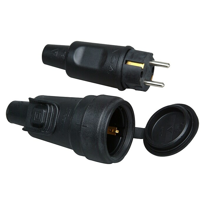 GUMMIST.+KUPPL. 16A IP44 3X2,5 M.VERRIEG