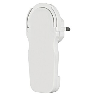 Platte stekker (Wit, IP20)